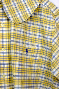 Reworked Cropped Ralph Lauren Brand Top