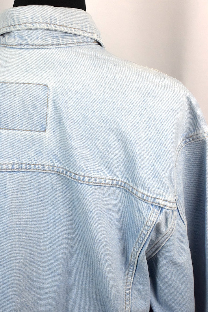 Faded glory men's denim jacket hotsell