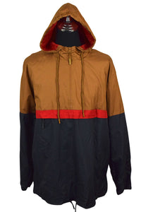 Brown Navy Spray Jacket