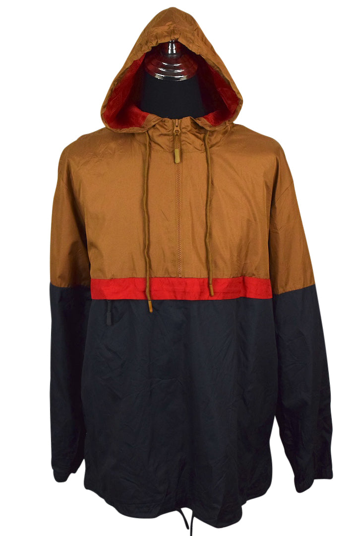 Brown Navy Spray Jacket