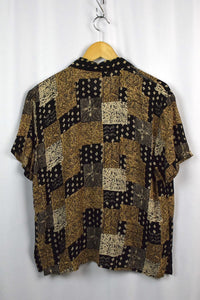 Patchwork Style Blouse