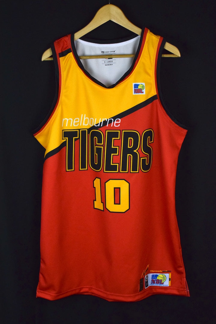 DEADSTOCK Andrew Gaze Melbourne Tigers NBL Jersey