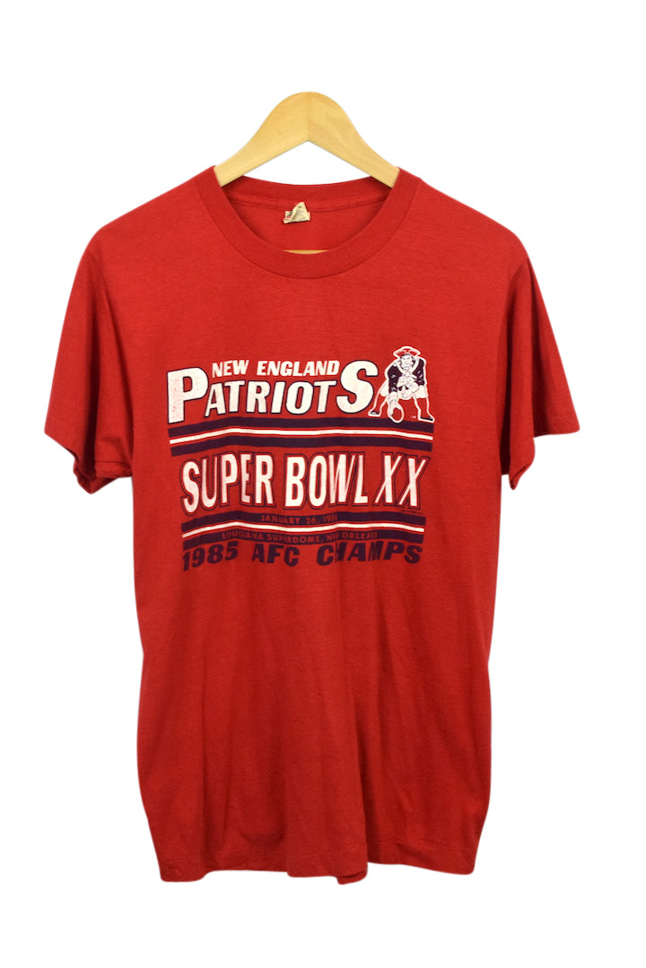1986 New England Patriots NFL T-shirt