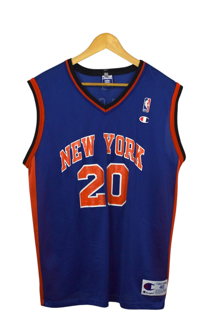 00s Allan Houston New York Knicks NBA Jersey