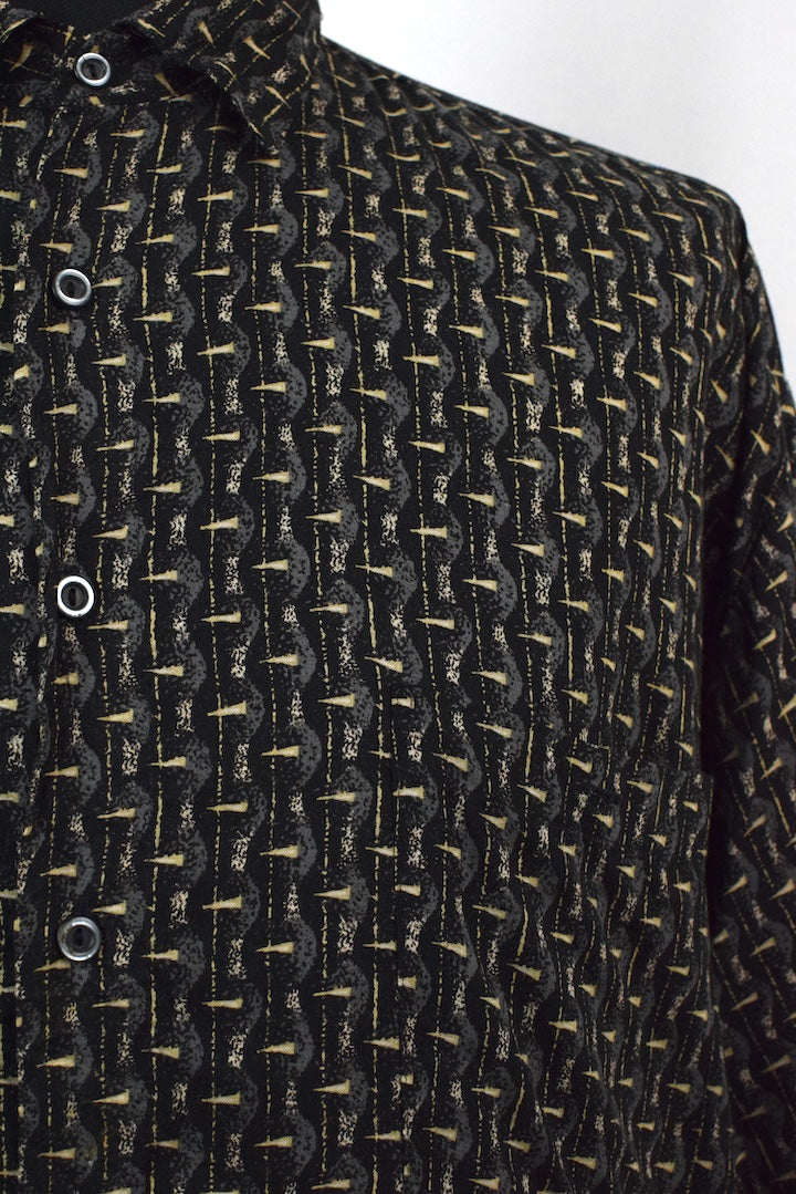 Abstract Print Party Shirt