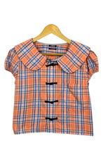 Load image into Gallery viewer, Reworked Checkered Blouse
