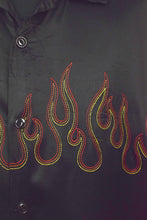 Load image into Gallery viewer, 90s Flame Print Shirt
