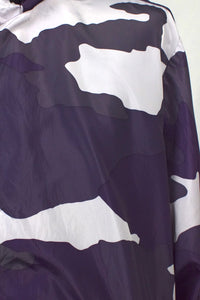 Purple Camouflage Spray Jacket