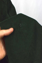 Load image into Gallery viewer, Dark Green Corduroy Shirt
