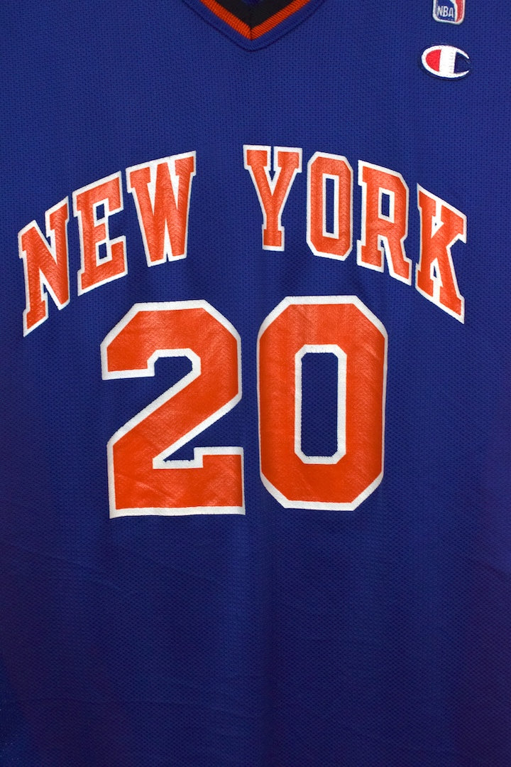 00s Allan Houston New York Knicks NBA Jersey