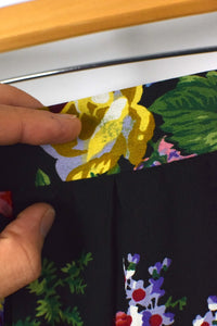 80s/90s Floral Skirt
