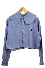 Load image into Gallery viewer, Reworked Cropped Ralph Lauren Brand Top

