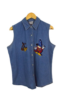 90s/00s Disney Fantasia Denim Shirt