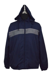 Navy Starter Brand Spray Jacket