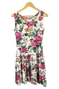 Sleeveless Floral Dress