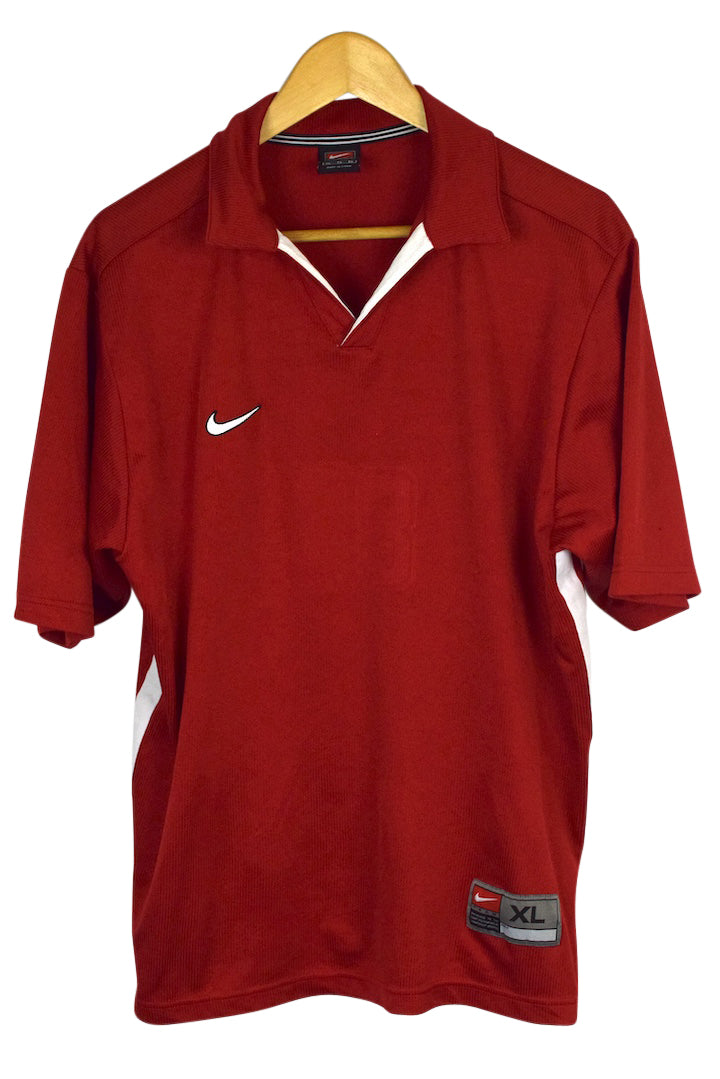 Red Nike Soccer Top