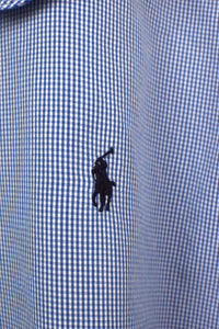 Reworked Cropped Ralph Lauren Brand Top