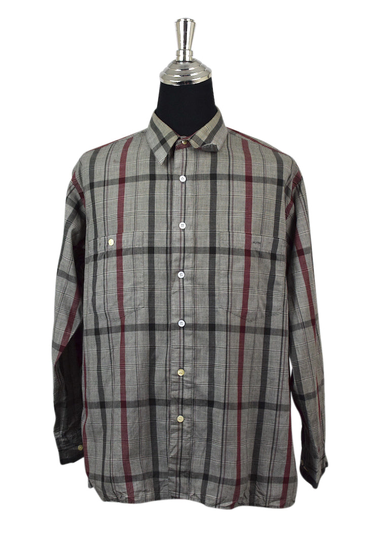 Checkered Pierre Cardin Brand Shirt