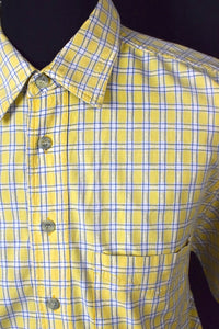 Yellow Checkered Shirt