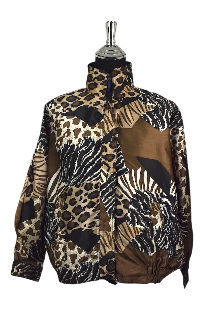 Animal Print Spray Jacket