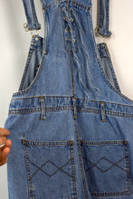 Load image into Gallery viewer, Floral Print Short Denim Overalls
