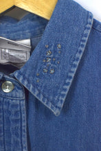 Load image into Gallery viewer, 90s/00s Disney Fantasia Denim Shirt
