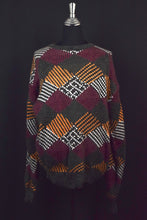 Load image into Gallery viewer, Knitted Diamond Pattern Jumper
