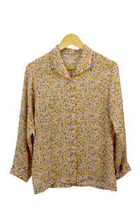 Reworked Floral Blouse