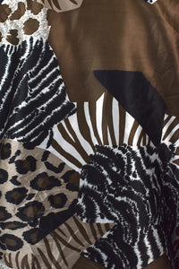 Animal Print Spray Jacket