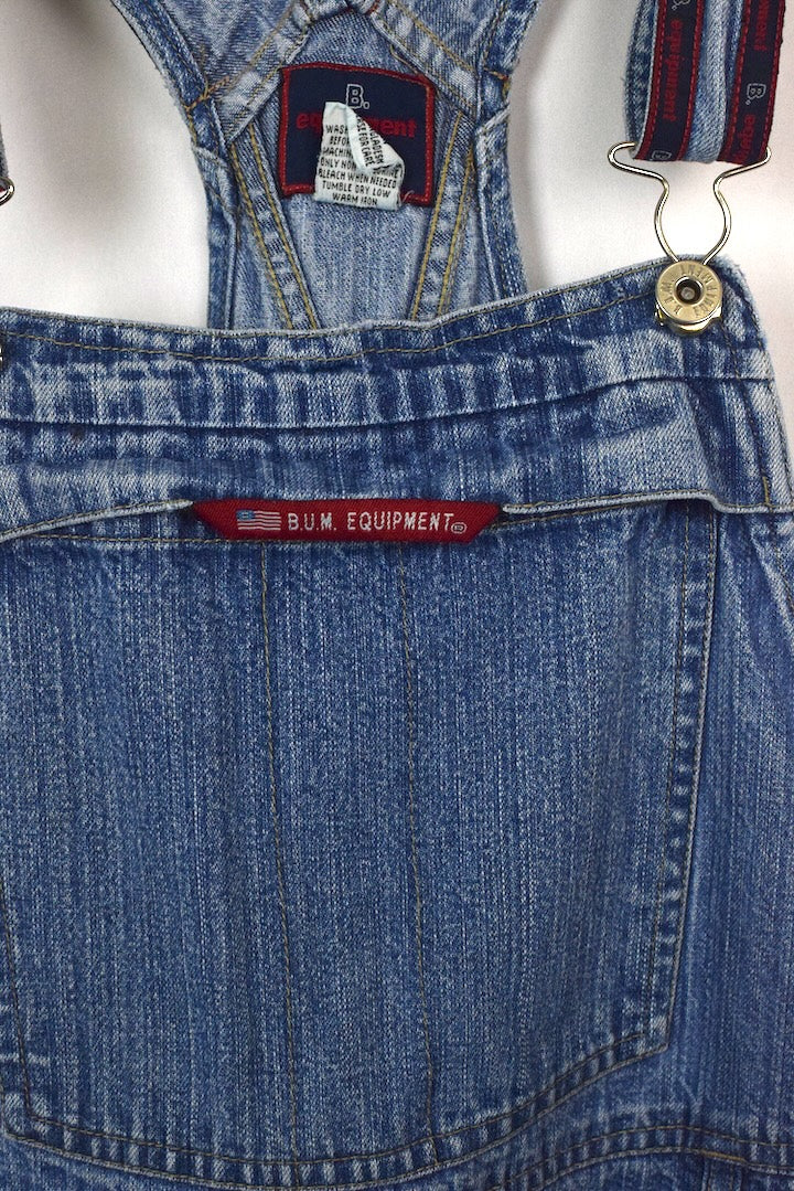 B.U.M Equipment Brand Denim Overalls