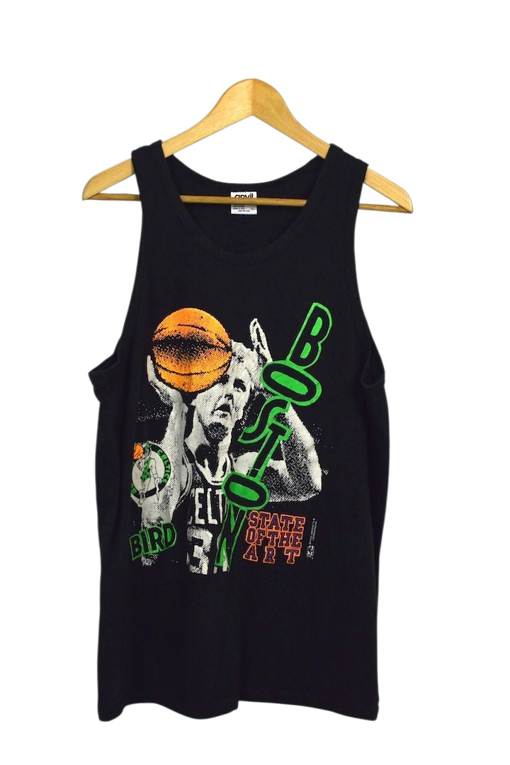 80s/90s Larry Bird Boston Celtics NBA Singlet