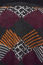 Load image into Gallery viewer, Knitted Diamond Pattern Jumper
