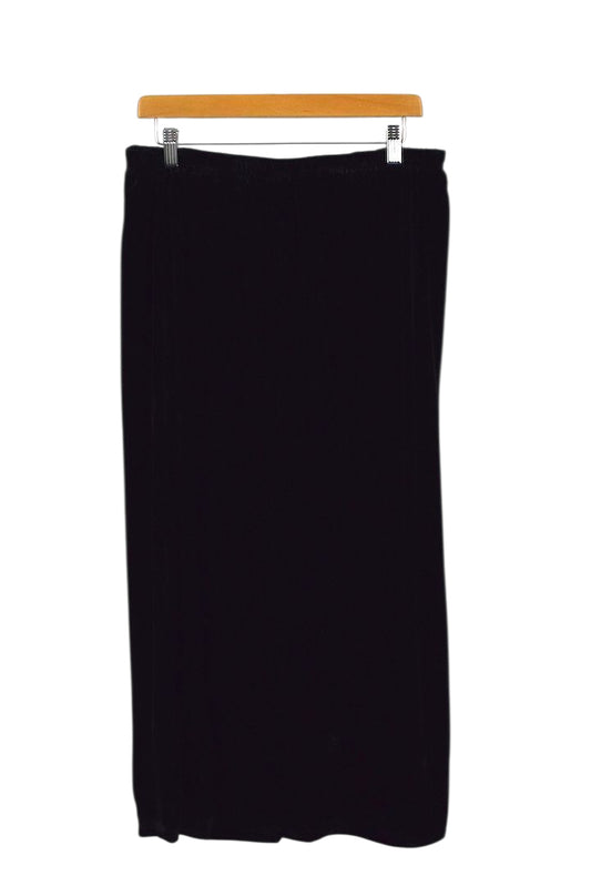 Black Velvet Skirt