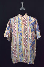 Load image into Gallery viewer, Abstract Print Silk Shirt
