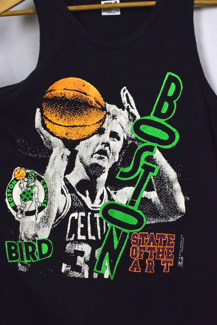 80s/90s Larry Bird Boston Celtics NBA Singlet