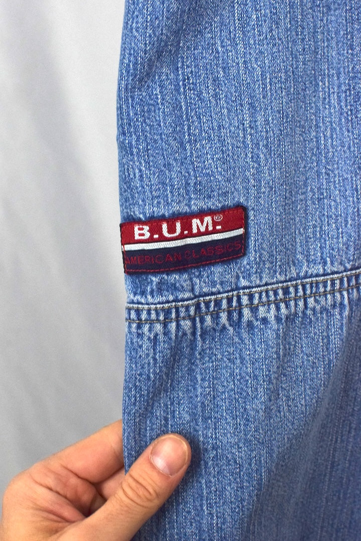 B.U.M Equipment Brand Denim Overalls