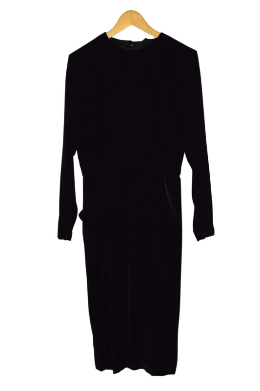 Black Velvet Dress