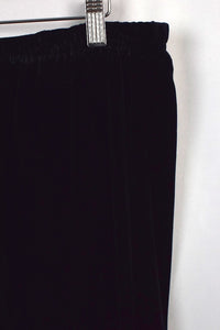Black Velvet Skirt