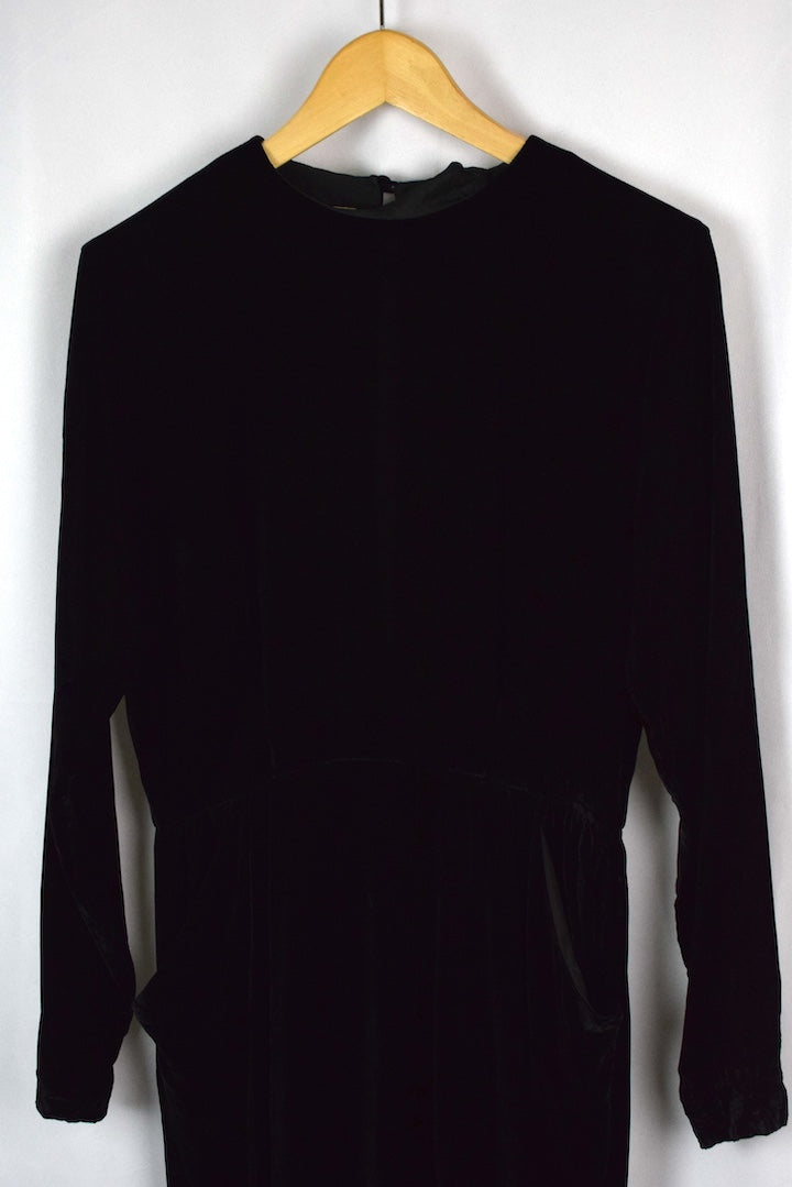 Black Velvet Dress
