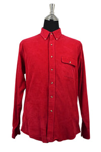 Red Corduroy Shirt