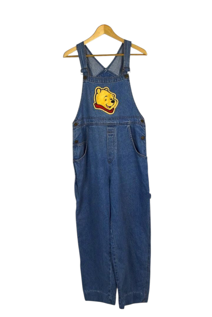 90s Winnie The Pooh Denim Overalls
