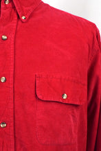 Load image into Gallery viewer, Red Corduroy Shirt

