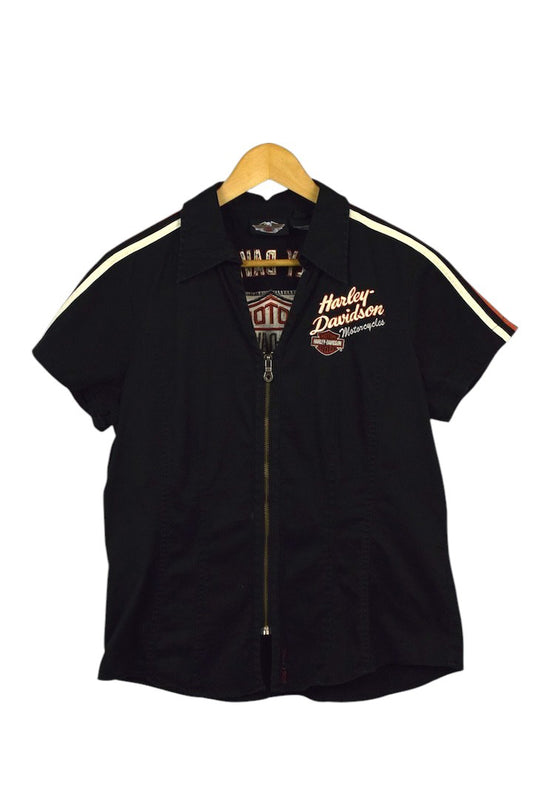 Ladies Harley-Davidson Zip-Up Shirt