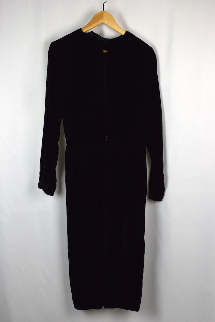 Black Velvet Dress