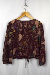 Paisley Print Blouse