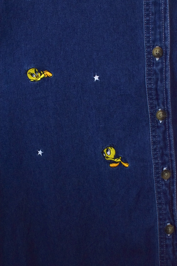 2001 Tweety Bird Denim Top
