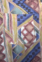 Load image into Gallery viewer, Abstract Print Silk Shirt
