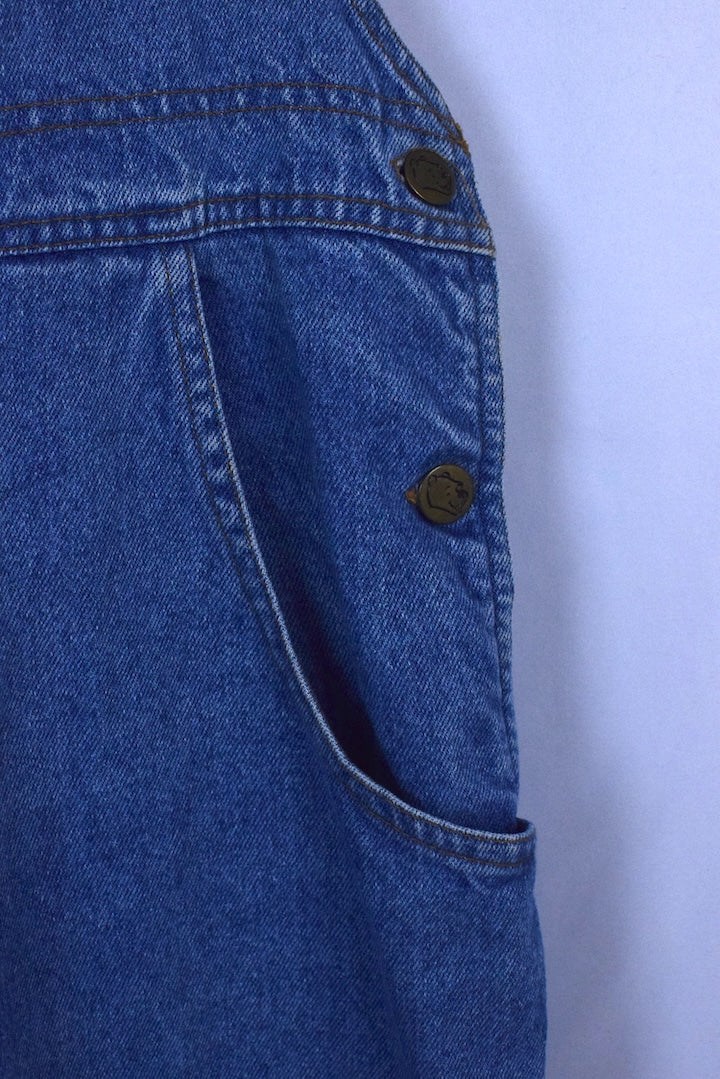 90s Winnie The Pooh Denim Overalls
