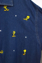 Load image into Gallery viewer, 2001 Tweety Bird Denim Top
