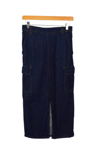 Reworked Denim Skirt